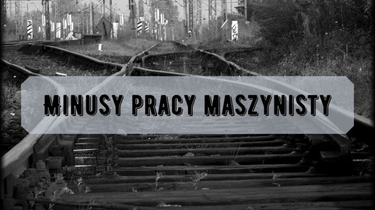 minusy pracy maszynisty